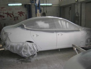 Грунтовка автомобиля