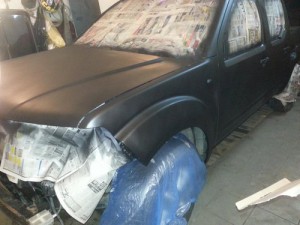 Покраска автомобиля Раптором