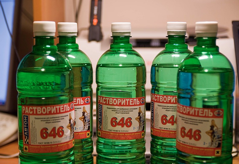 Растворители для краски