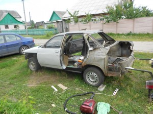 Ваз 2110 кузов схема