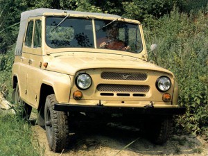 Российский вездеход Уаз 469