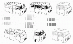 UAZ кузова