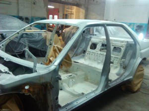 Автомобильный остов Шкоды Октавии