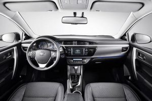Новая Corolla салон
