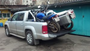 Мотоцикл в Амарок
